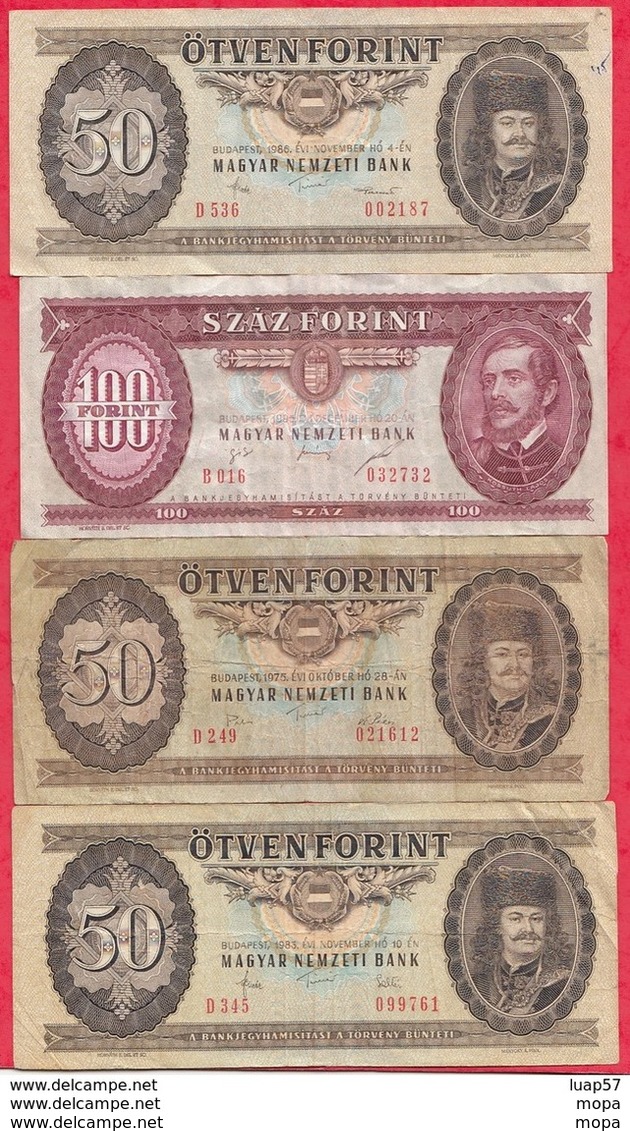 Hongrie 10 Billets Dans L 'état Voir Scan Lot N °2 (200 Florint 2007 FORTE COTE EN UNC) - Hongrie