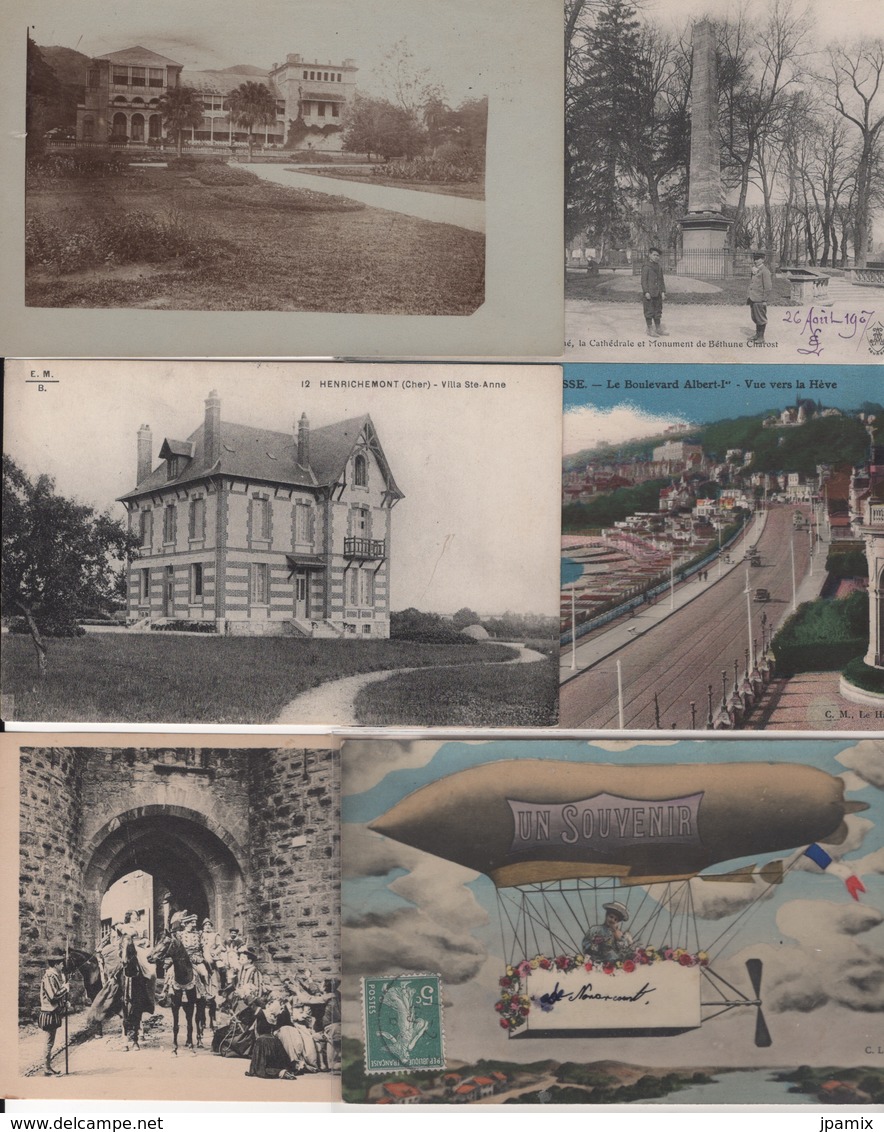 Lot De 200 Cartes Postales Anciennes  (CPA)  De France - 100 - 499 Postcards