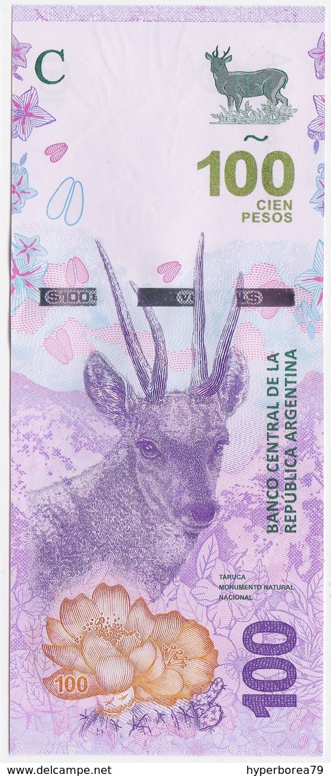 Argentina P 363 - 100 Pesos 2018 - UNC - Argentina