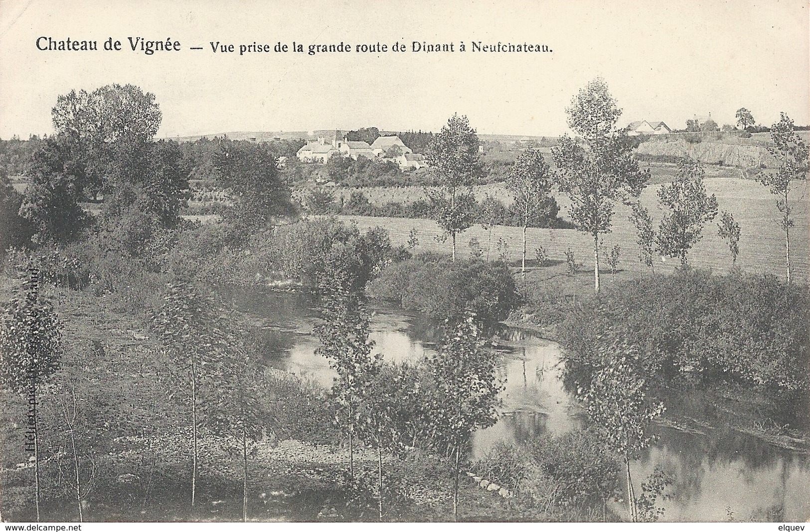 Vignée - Vue Prise De La Grande Route De Dinant à Neufchateau - Rochefort