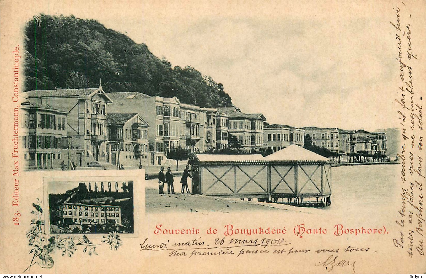 Gruss Aus Bouyukdéré ( Bosphore ) - 1900 - Büyükdere Sarıyer Istanbul - TP + Cachet + Oblitérations !!! - Turquie