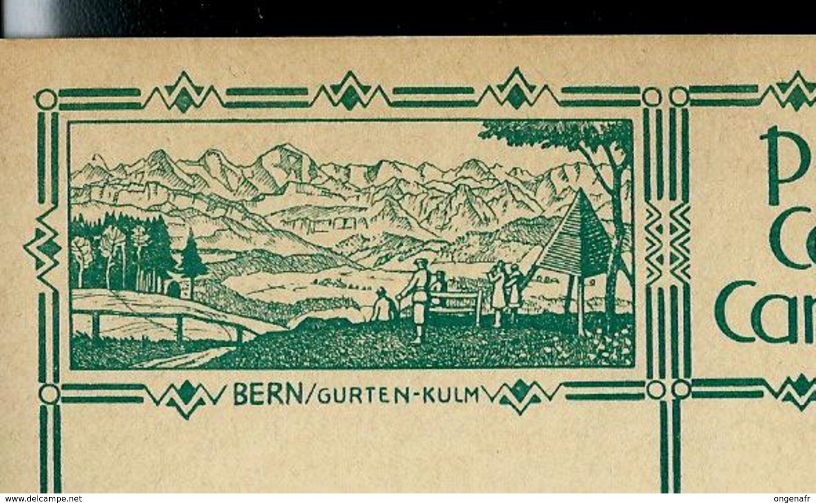 Carte Illustré Neuve N° 115 - 003  BERN / Gurten - Kulm  (Zumstein 2009) - Entiers Postaux