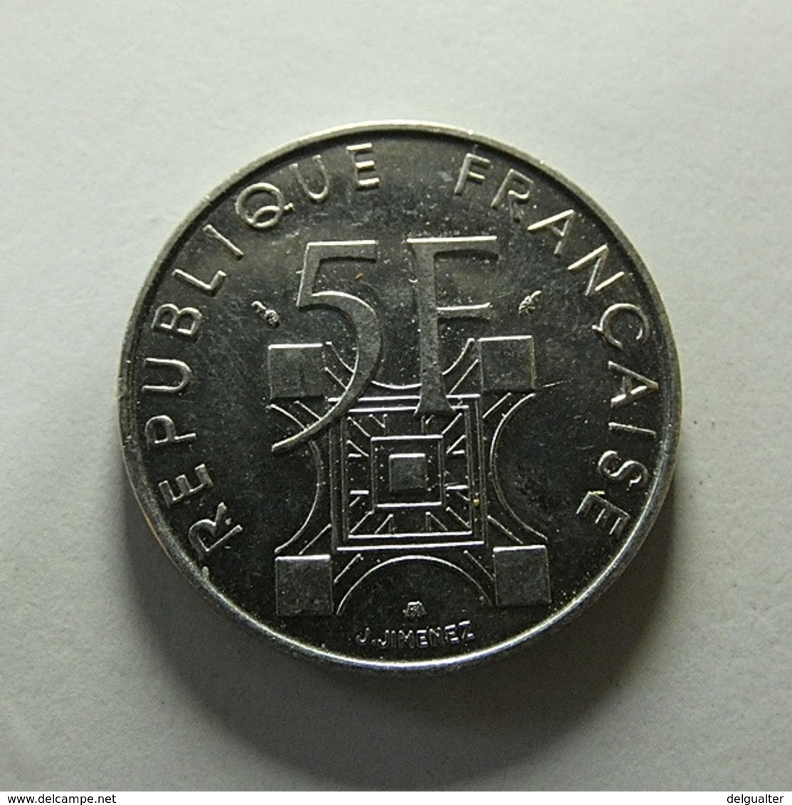 France 5 Francs 1989 - Autres & Non Classés