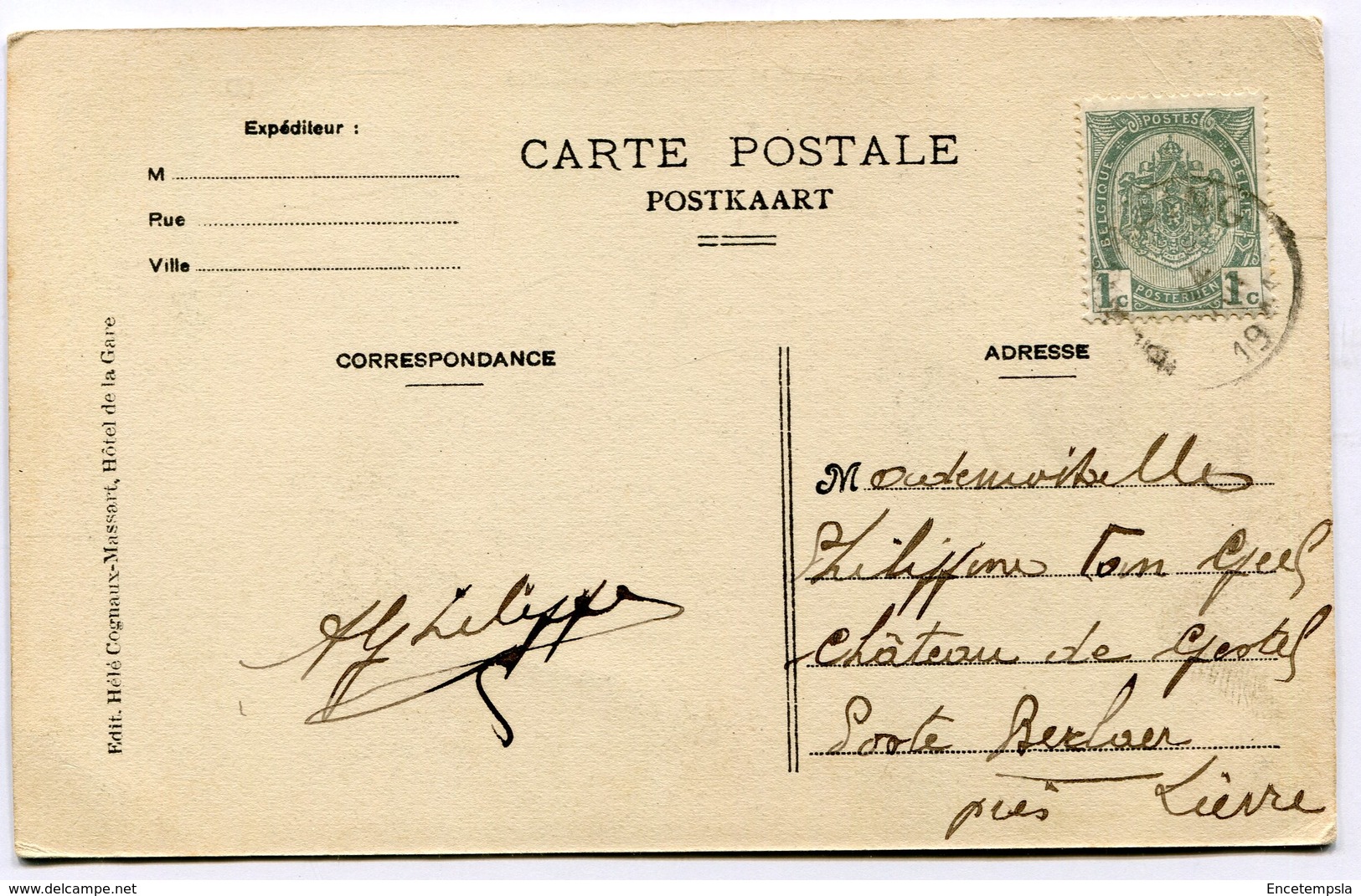 CPA - Carte Postale - Belgique - Beauraing - Vue Des Serres Et Terrasses Du Château - 1911 (C8723) - Beauraing
