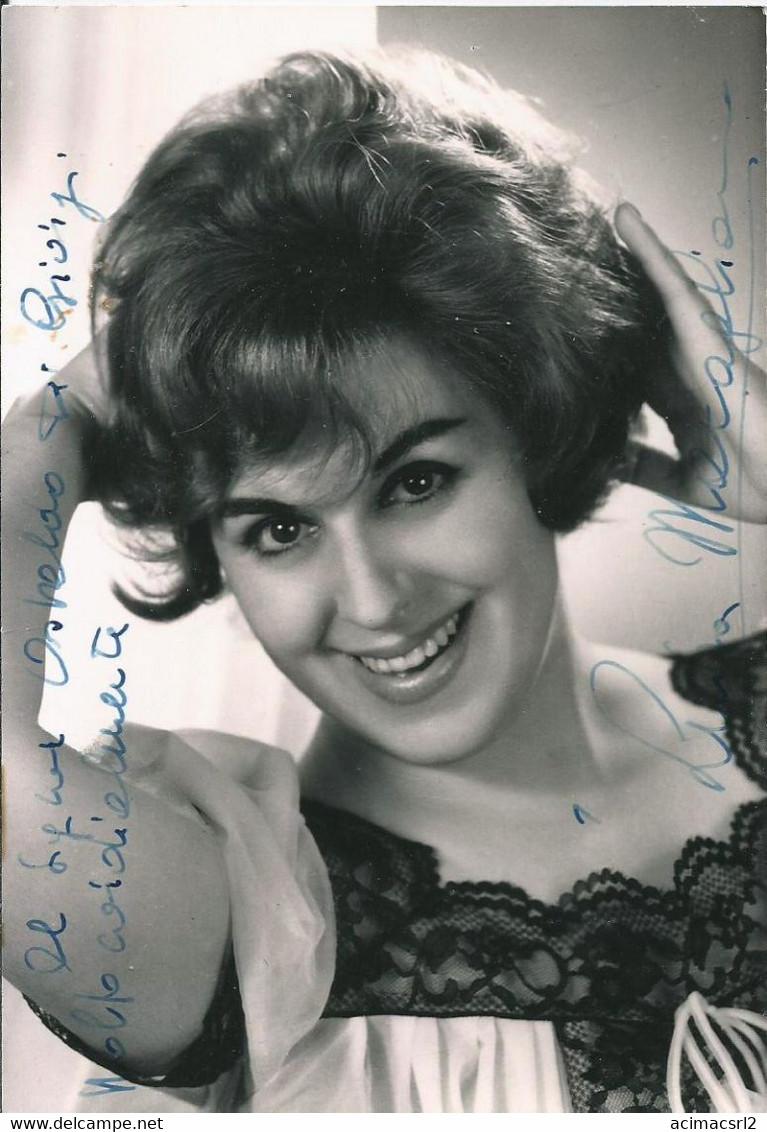 X1633 OPERA Italian Soprano LUISA MARAGLIANO - Autograph Hand Signed Dedicacee Photo 15x10cm 1963 - Fotos Dedicadas