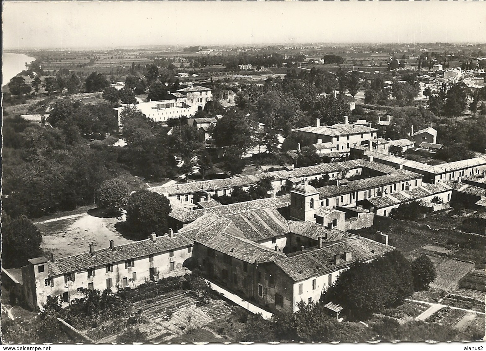 BLAYE (33) - Gironde - La Citadelle ( Intérieur ) - En Avion Au-dessus De.... - Blaye