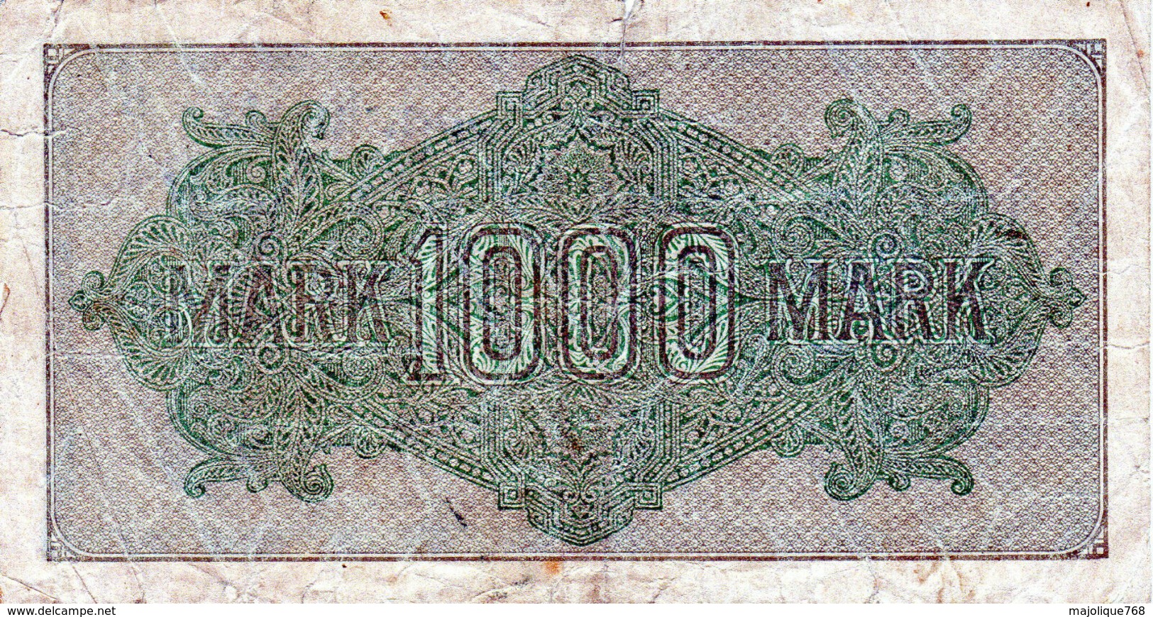 Billet Allemand De 1000 Mark Le 15-9-1922 - 1000 Mark