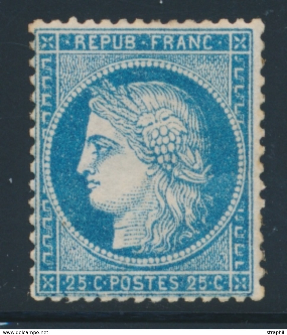 (**) CERES III ème REPUBLIQUE - (**) - N°60A - 25c Bleu - TB - 1871-1875 Cérès