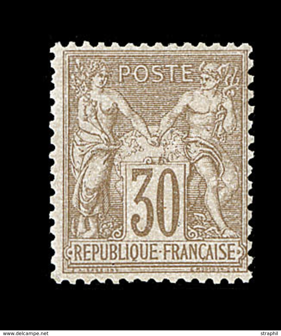 * TYPE SAGE - * - N°69 - 30c Brun + Pont - TB - 1876-1878 Sage (Type I)