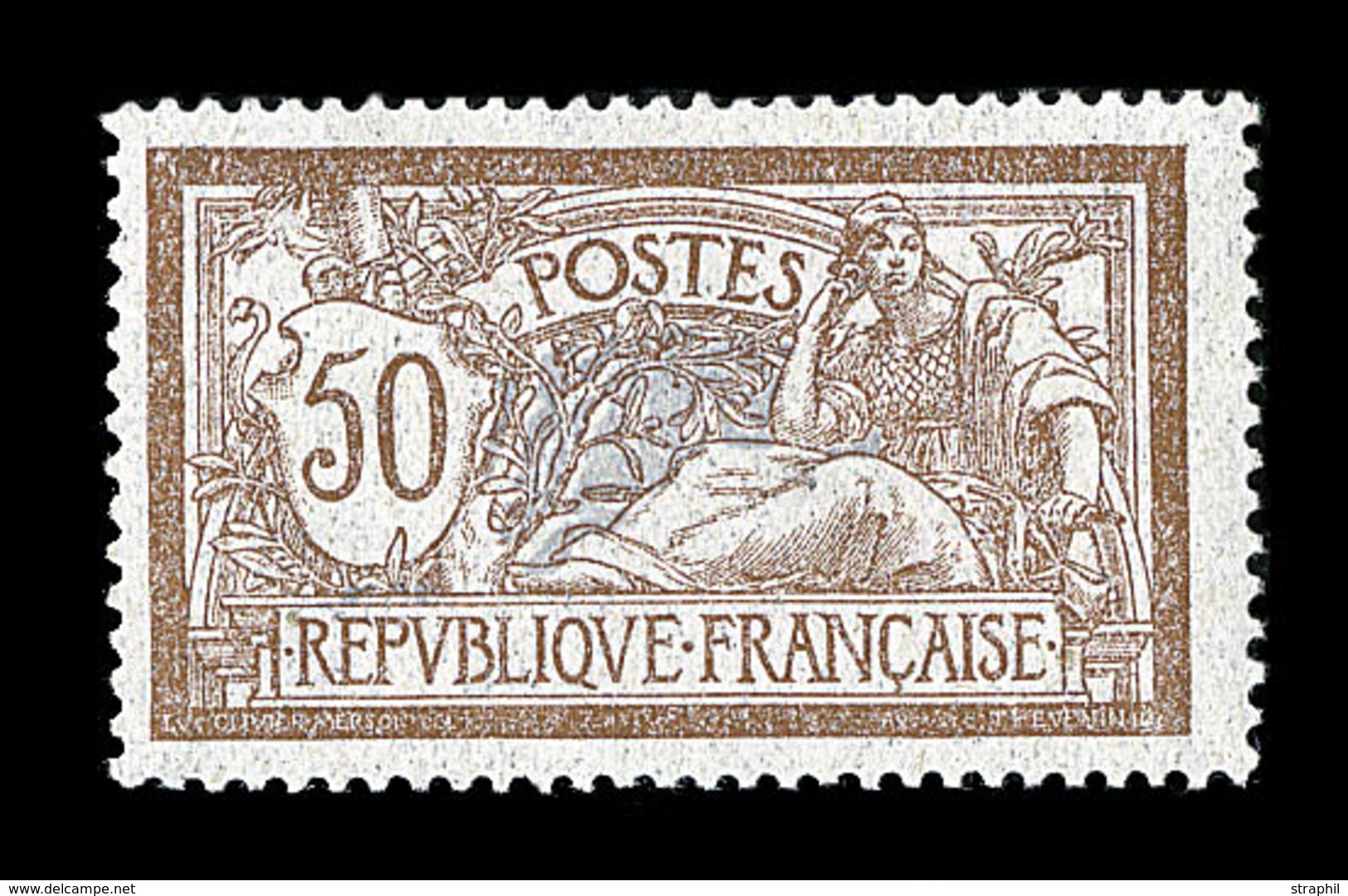 ** TYPE MERSON - ** - N°120 - 50c Merson - Nuance Très Foncée - Luxe - TB - 1900-27 Merson