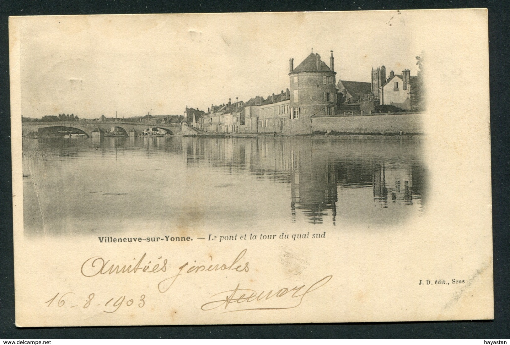 LOT DE 52 CARTES POSTALES DE L'YONNE 89