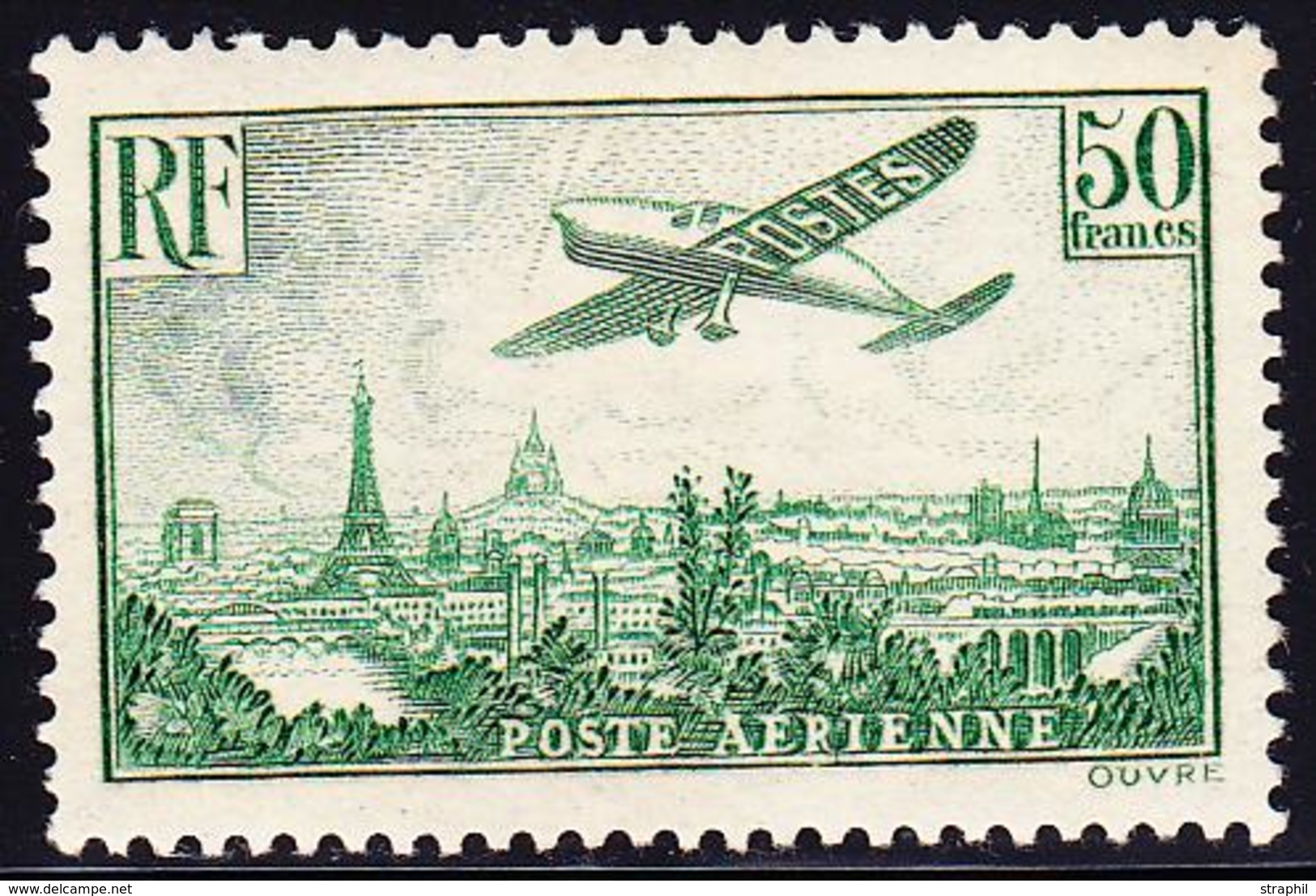 * POSTE AERIENNE - * - N°14 - Signé Calves - TB - 1927-1959 Neufs