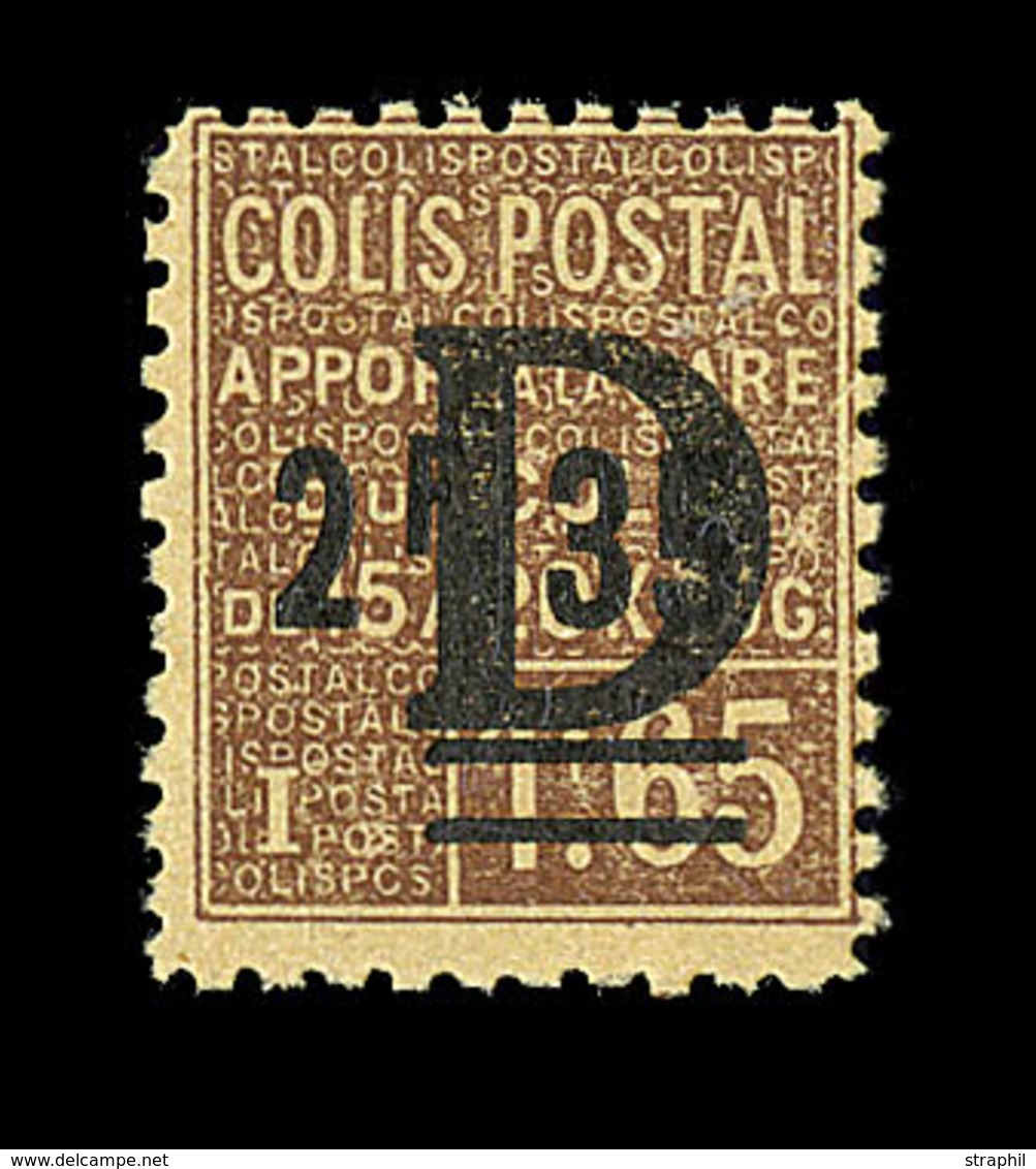 * COLIS POSTAUX - * - N°156a/58a - 3 Val - ND - TB - Neufs