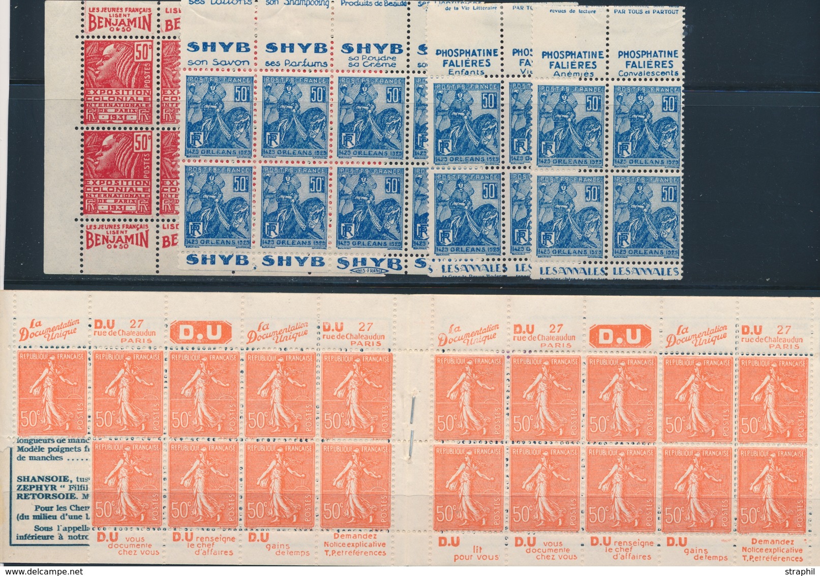 ** TIMBRES DE RADIODIFFUSION - ** - N°2 - Bloc De 4 - BDF Haut - TF - TB - Radiodiffusion