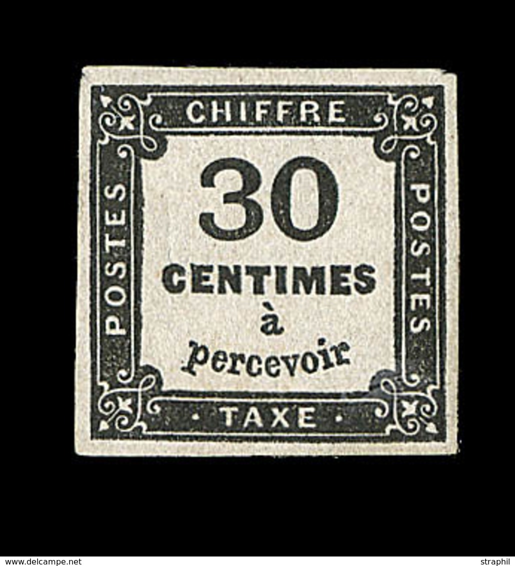 O TIMBRES TAXE - O - N°7 - 40c Bleu - TB - 1859-1959 Neufs