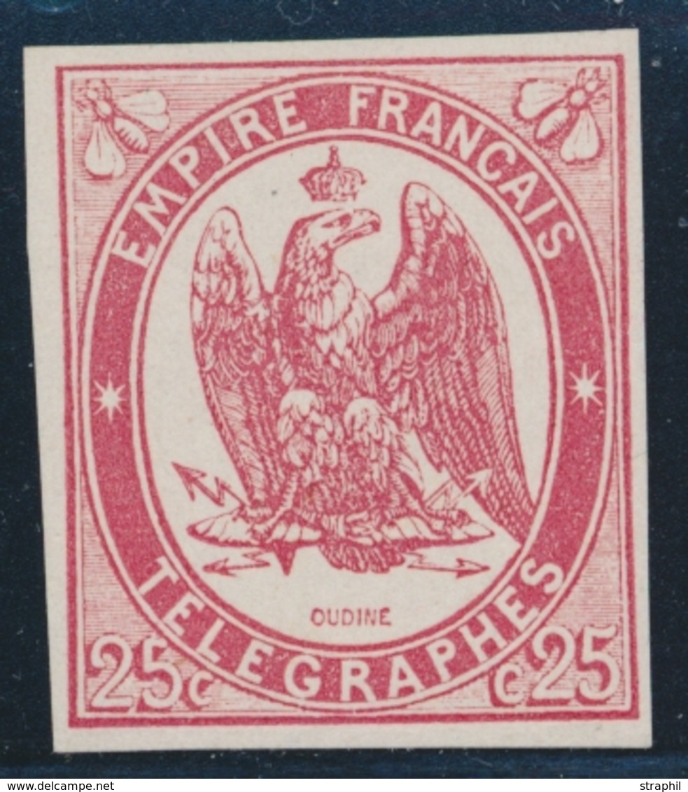 O TIMBRES - TELEGRAPHE - O - N°2 - 50c Vert - TB - Télégraphes Et Téléphones