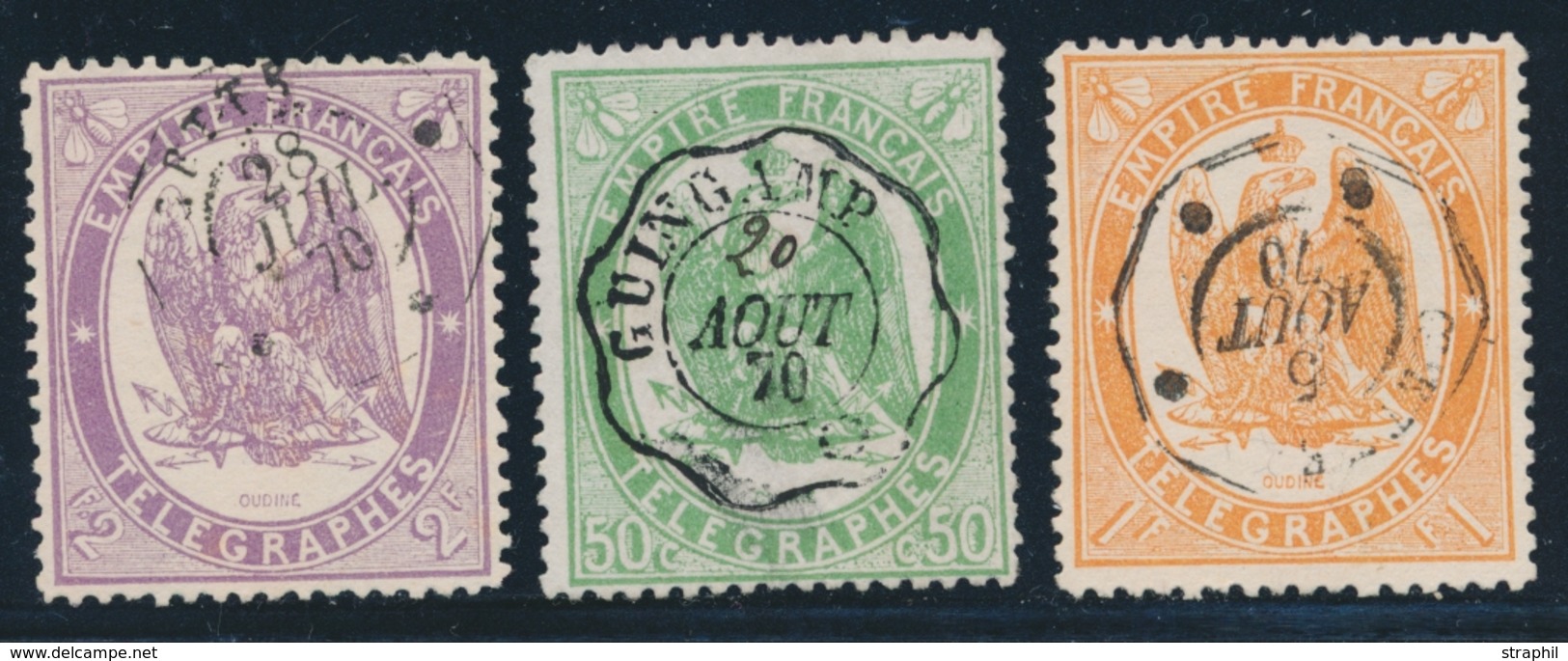 (*) TIMBRES - TELEPHONE - (*) - N°3/6 - TB - Télégraphes Et Téléphones