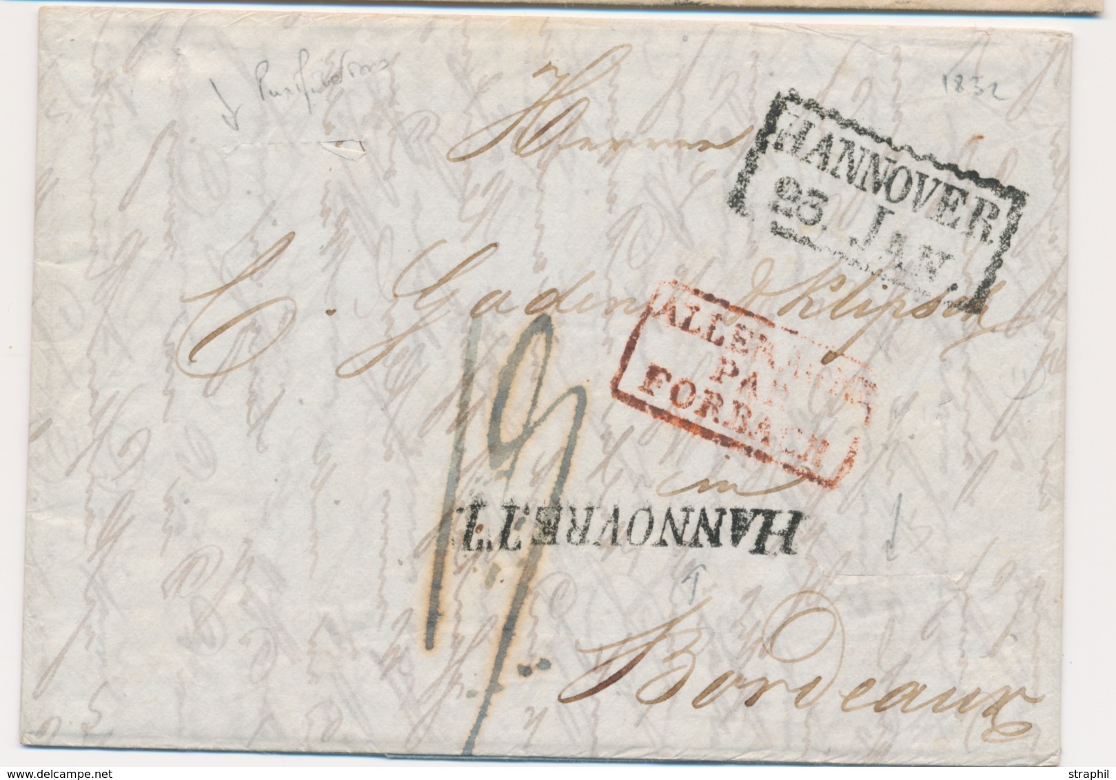 LAC PERIODE 1849-70 - HAUT-RHIN (Dépt 66) - LAC - #Soultz Haut-Rhin# - T15 - 11/11/1868 - S/N°29 - Obl. GC 3154 - Pour A - Lettres & Documents