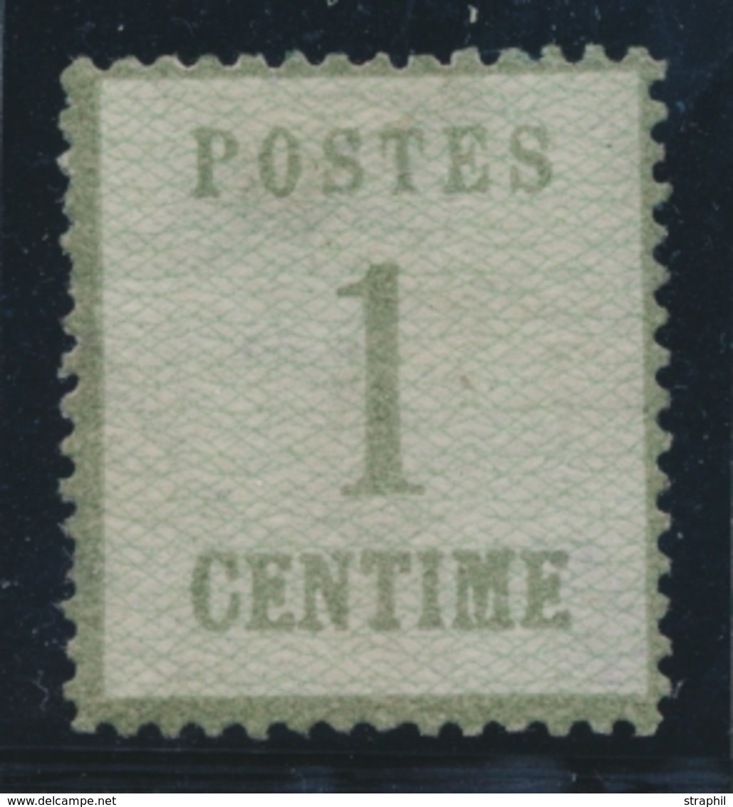 O TIMBRES D'ALSACE LORRAINE (1870-71) - O - N°3b - X 2 Ex - S/petit Fgt - TB - Autres & Non Classés