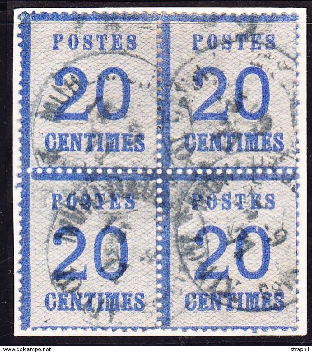 LSC TIMBRES D'ALS-LOR SUR LETTRE (1870-71) - LSC - N°5 - Obl Geibweiller (bleu) 28/10/71 - Type 111 - TB - Autres & Non Classés