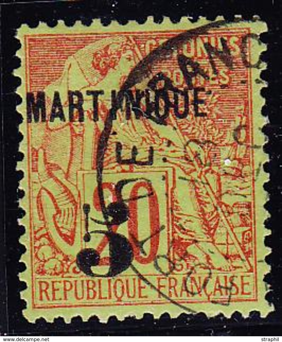 O MARTINIQUE - TIMBRES POSTE - O - N°1 - 5c S/20c - TB - Autres & Non Classés