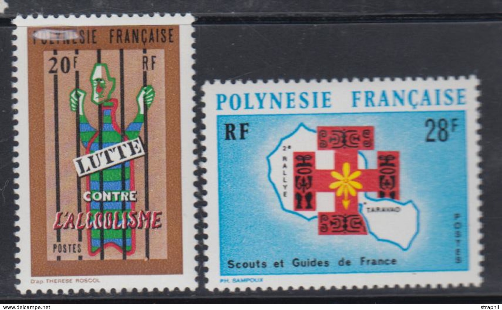 ** POLYNESIE - ** - N°60/76 - TB - Vide