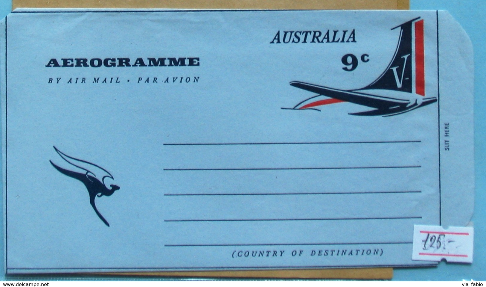 Australia Q E II Aerogramme 9 C - Aerograms