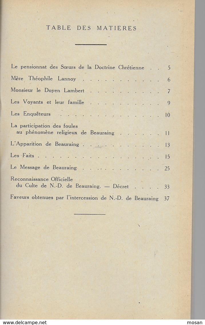 Beauraing. Le Coeur Immaculé De Marie. Edition Propagande. - Belgique