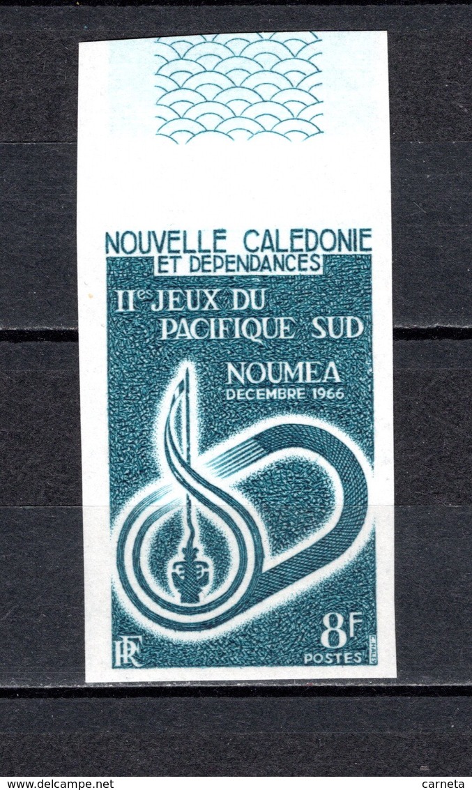 Nlle CALEDONIE N° 328    ESSAI DE COULEUR EN MARINE  NEUF SANS CHARNIERE  COTE ?  JEUX SPORTIFS - Non Dentelés, épreuves & Variétés