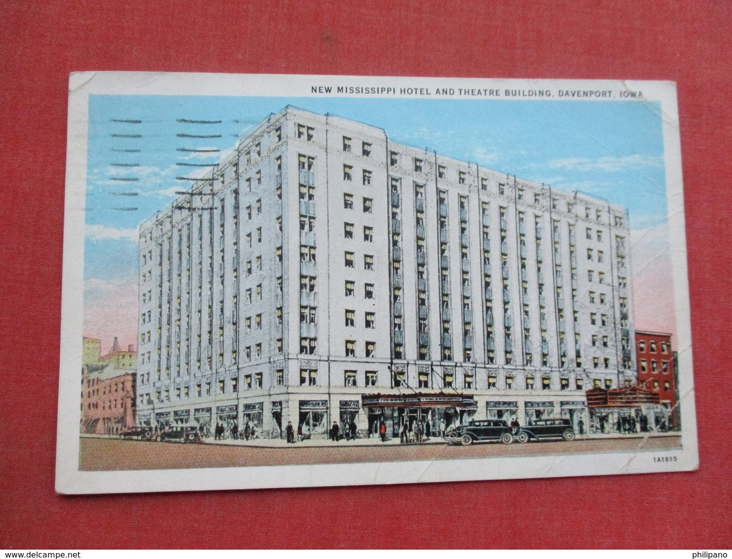 New Mississippi Hotel & Theatre     Iowa > Davenport  Ref 3378 - Davenport