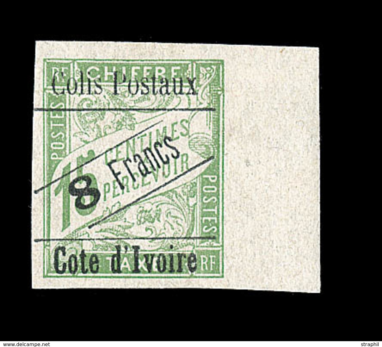 * COTE D'IVOIRE - COLIS POSTAUX - * - N°16 - BDF - Signé Calves - Gomme Coloniale - TB - Autres & Non Classés