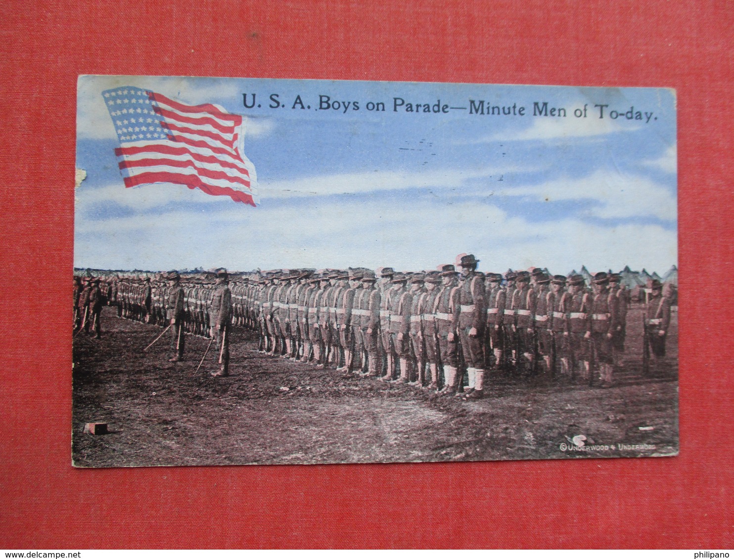 U.S.A. Boys On Parade Minute Men Of To-day > Ref 3378 - Other & Unclassified