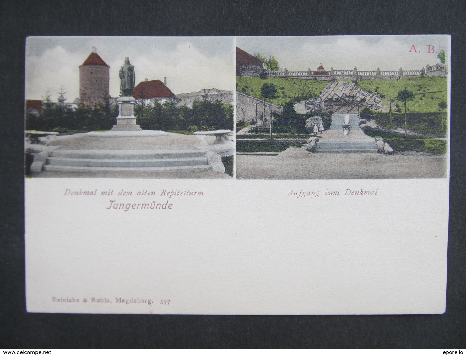 AK TANGERMÜNDE Ca.1900 // D*38657 - Tangerhütte