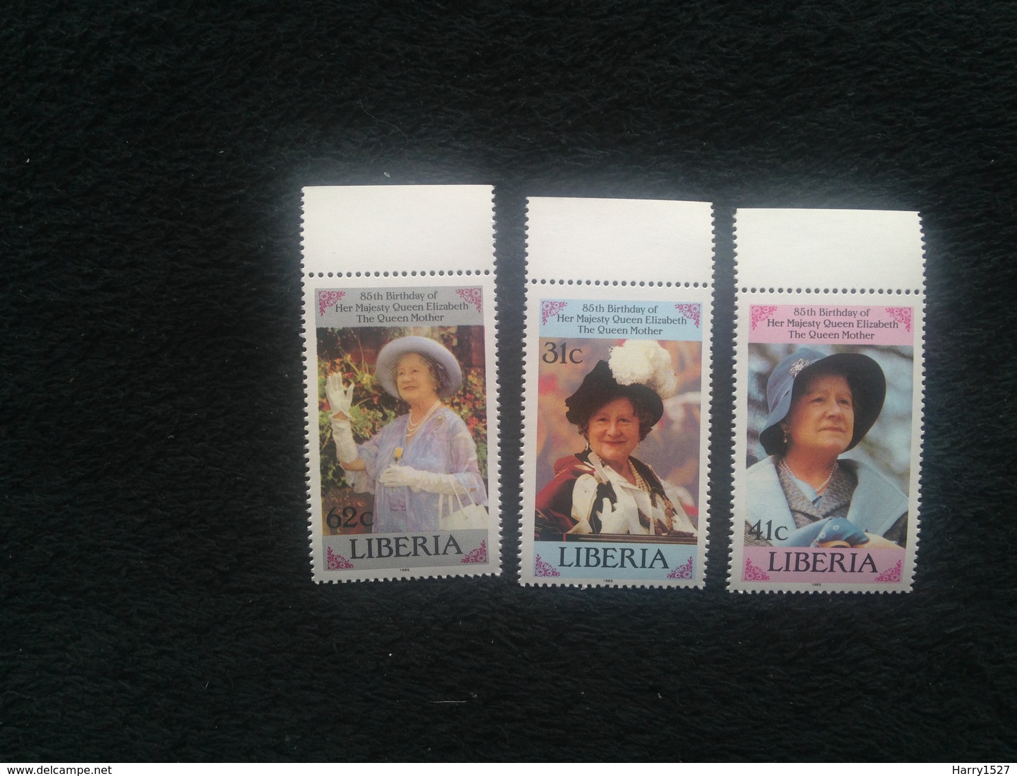 Liberia The Queen Mothers 85th Birthday Mint - Liberia