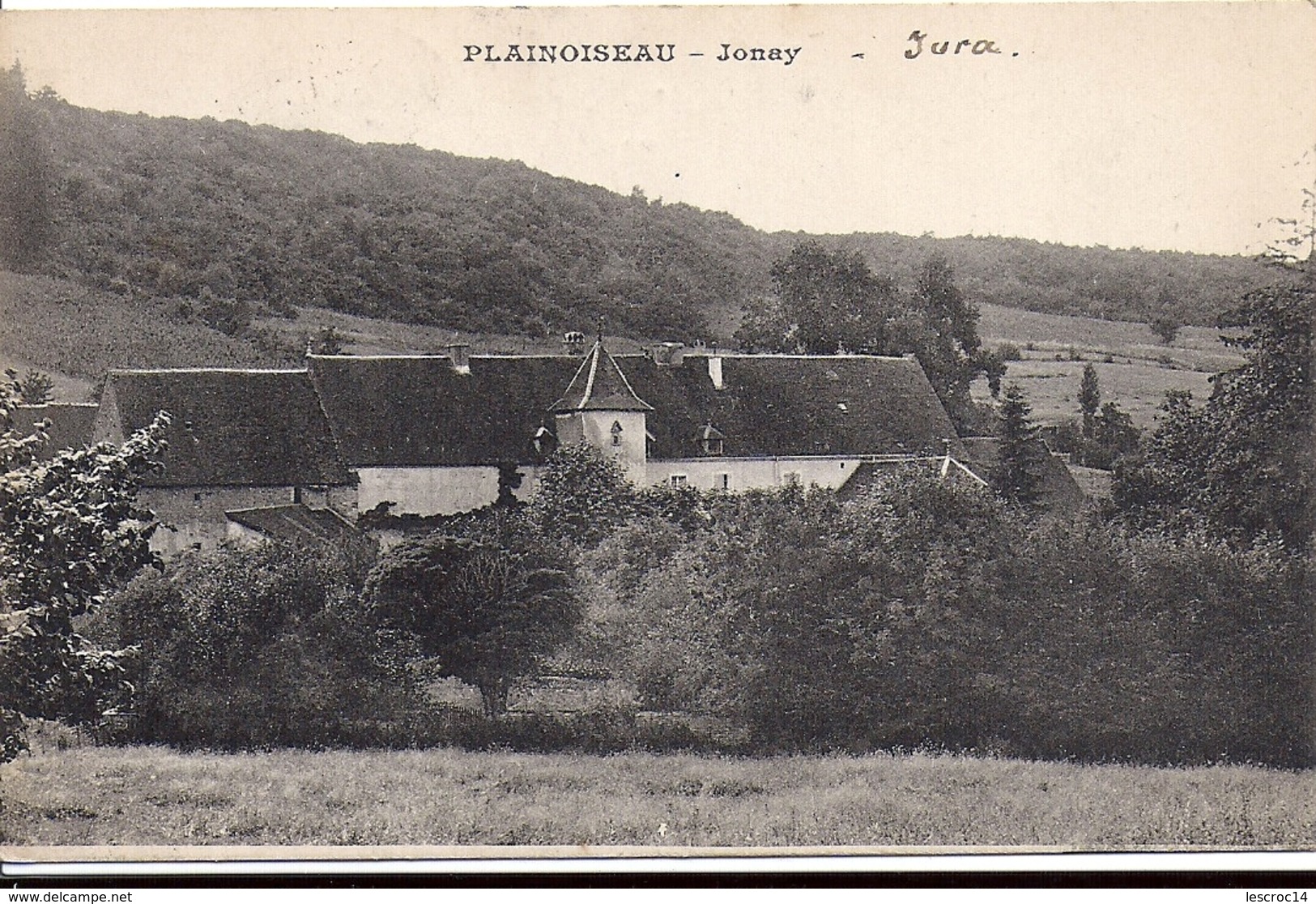 PLAINOISEAU Jonay 1921 Phototypie Desaix Paris Cachet Plainoiseau - Autres & Non Classés