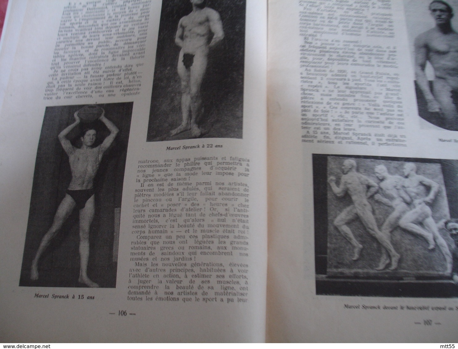 1932 Revue La Culture Physique Culturisme Homme Lot De 2 Haltere - 1900 - 1949