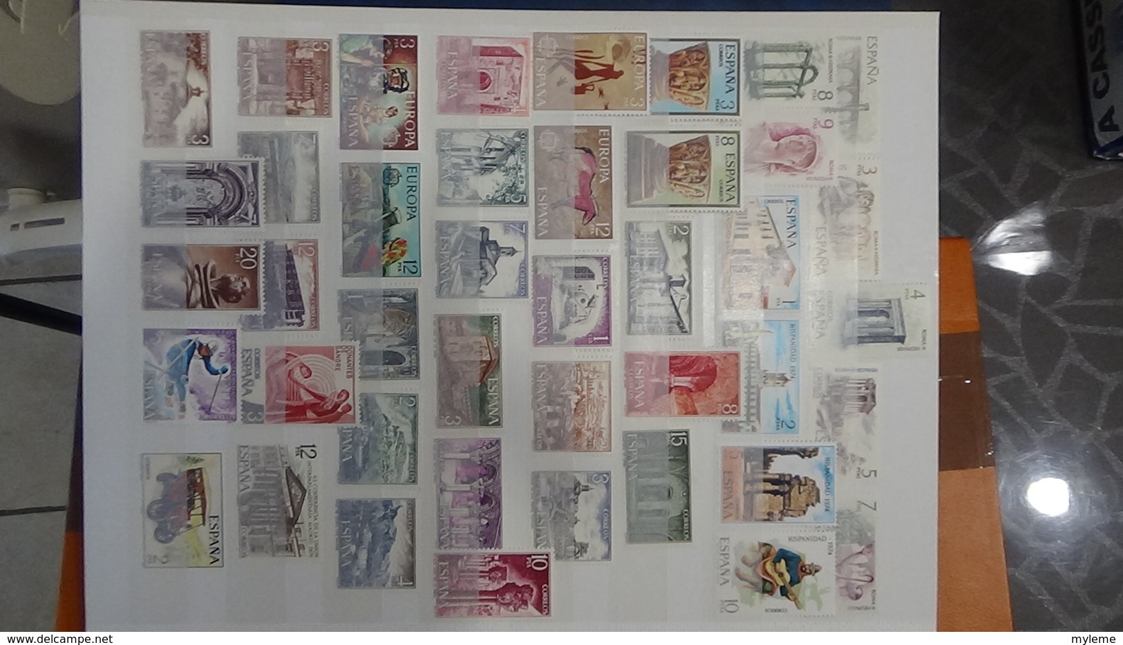 Collection ESPAGNE timbres et blocs tous **. + quelques SAN MARIN ** Très sympa !!!