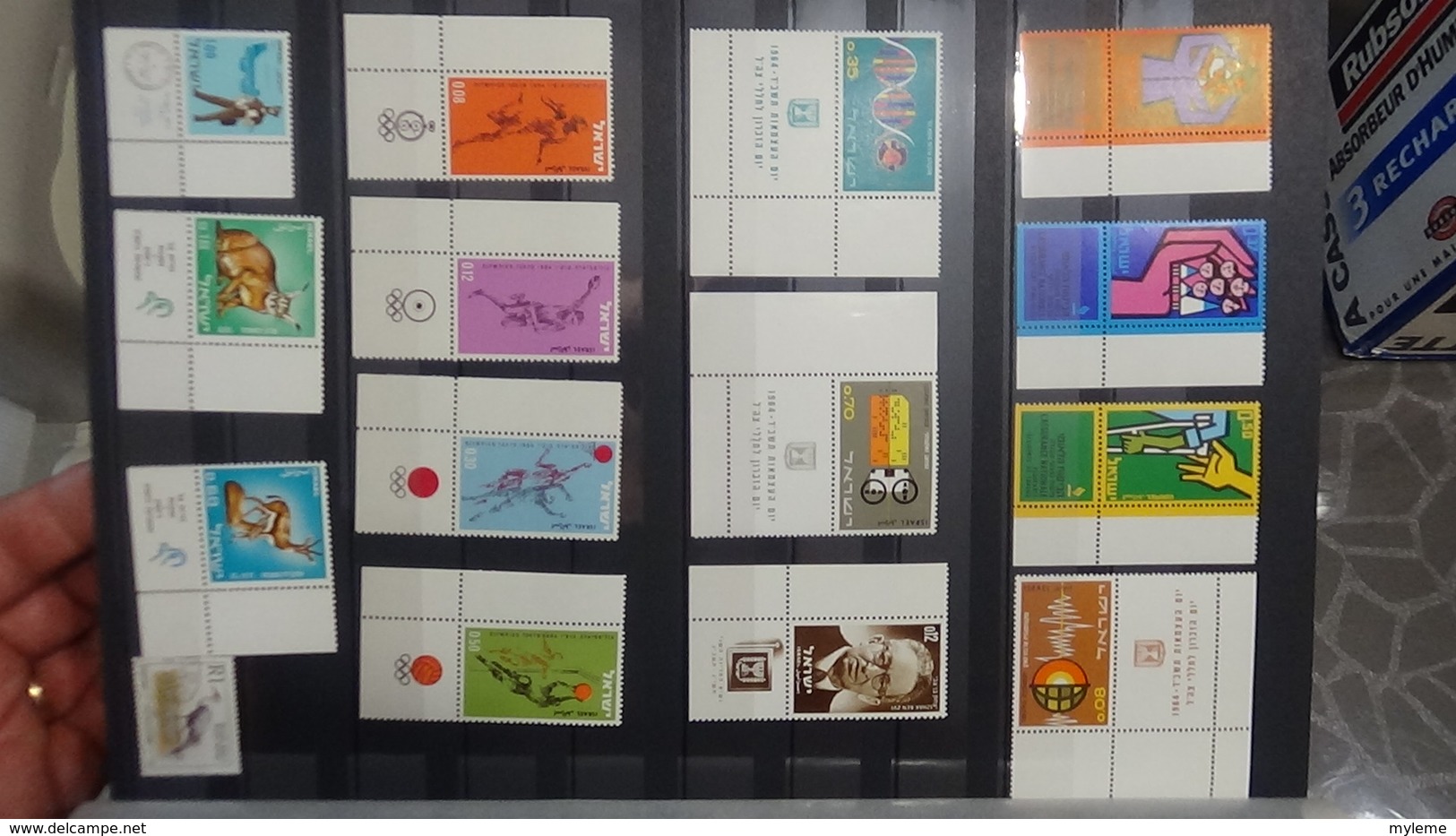 Collection ISRAEL Timbres Avec Tabs **.  Très Sympa !!! - Collections (with Albums)