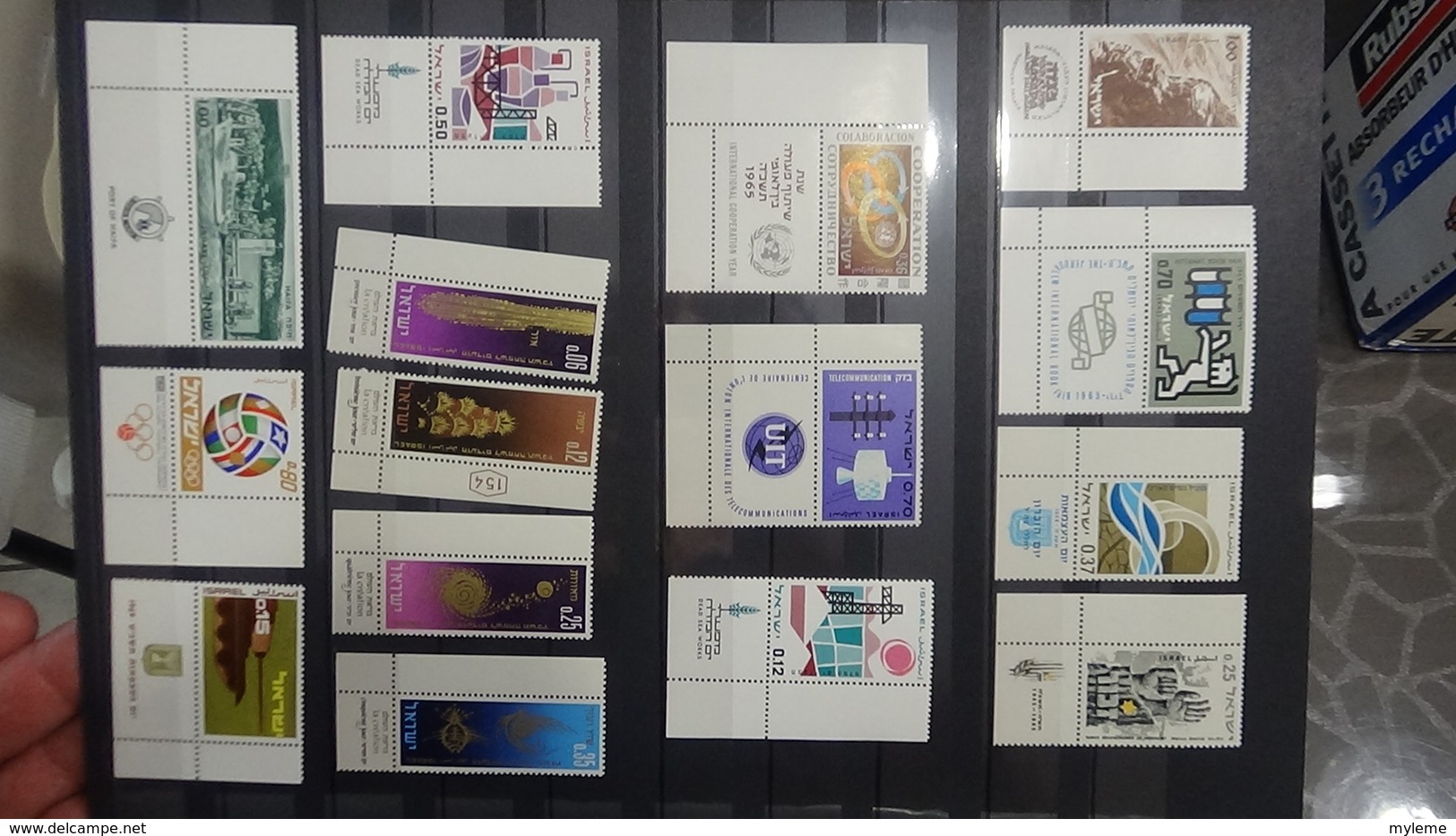 Collection ISRAEL Timbres Avec Tabs **.  Très Sympa !!! - Collections (with Albums)