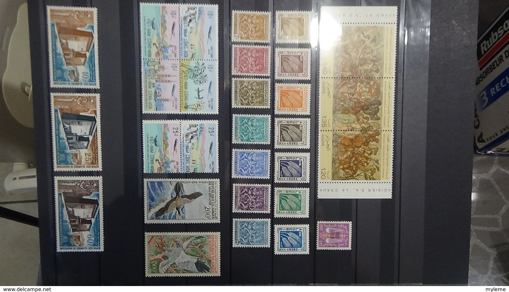 Collection de divers pays d'AFRIQUE timbres et blocs **.  Très sympa !!!