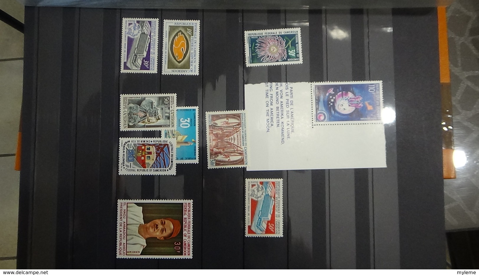 Collection de divers pays d'AFRIQUE timbres et blocs **.  Très sympa !!!