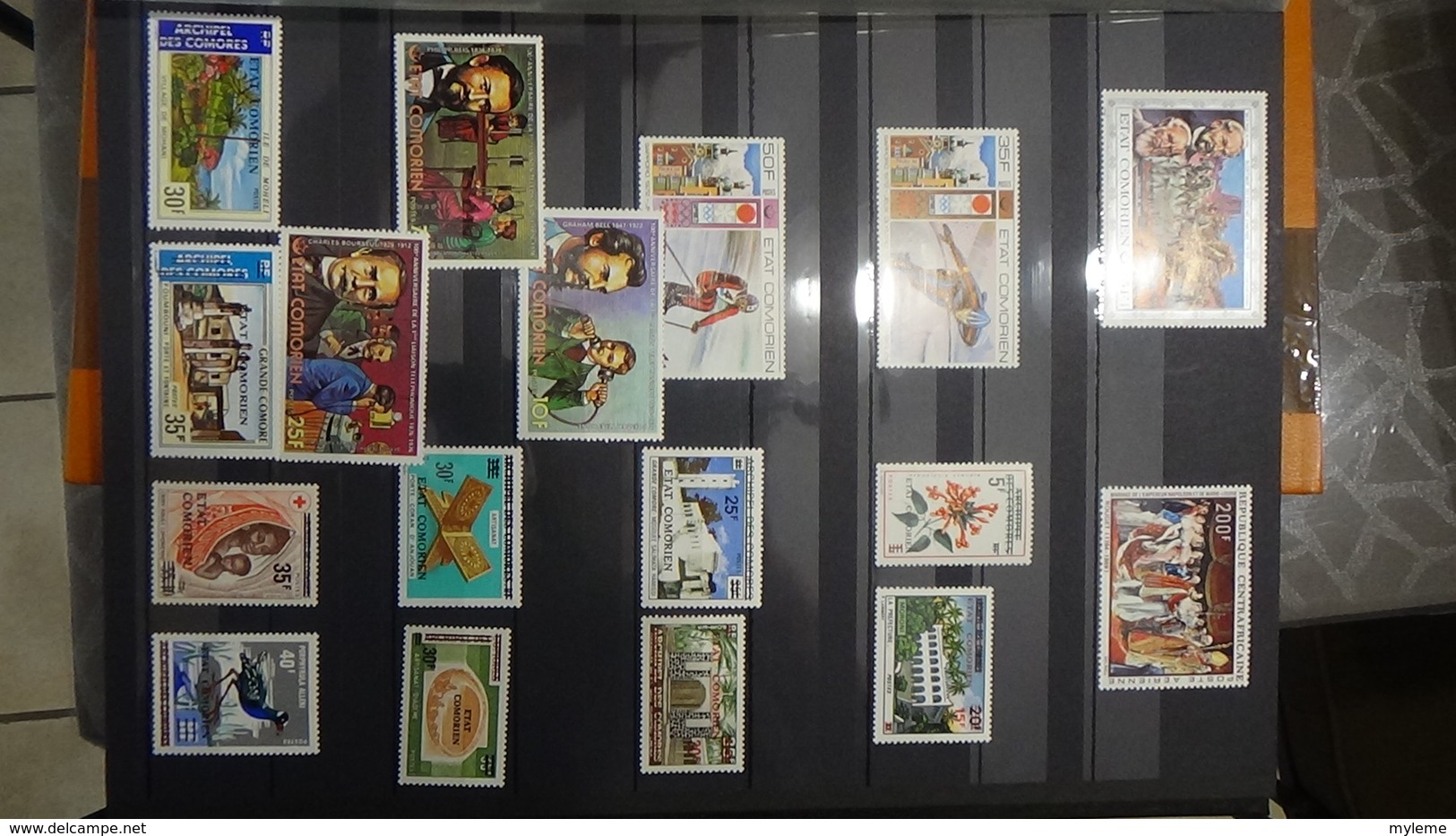 Collection de divers pays d'AFRIQUE timbres et blocs **.  Très sympa !!!