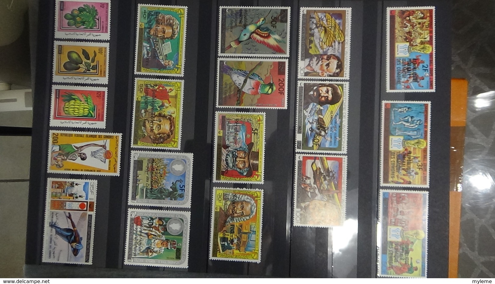 Collection de divers pays d'AFRIQUE timbres et blocs **.  Très sympa !!!