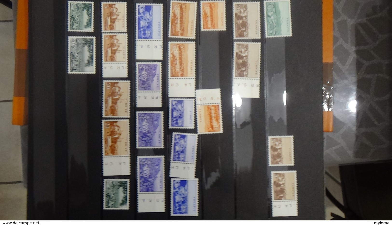 Collection De TURQUIE Timbres Et Blocs **.  Très Sympa !!! - Collections (with Albums)