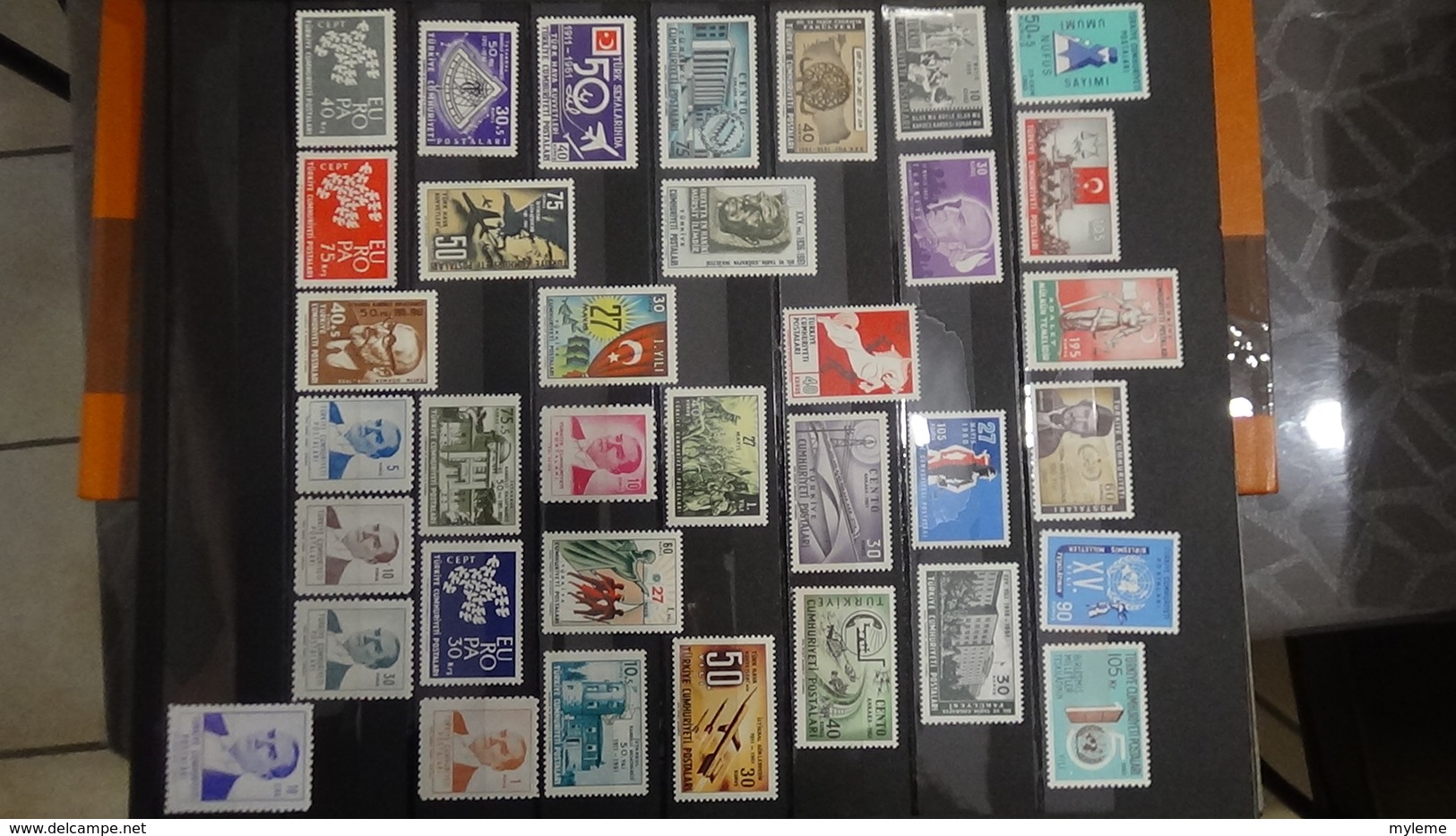 Collection de TURQUIE timbres et blocs **.  Très sympa !!!