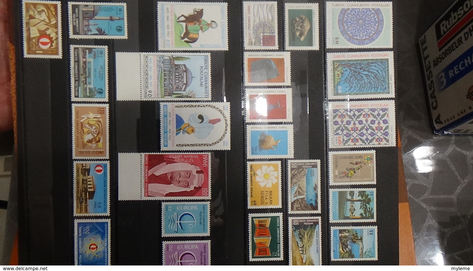 Collection de TURQUIE timbres et blocs **.  Très sympa !!!