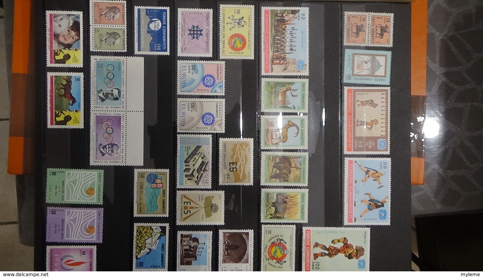 Collection de TURQUIE timbres et blocs **.  Très sympa !!!