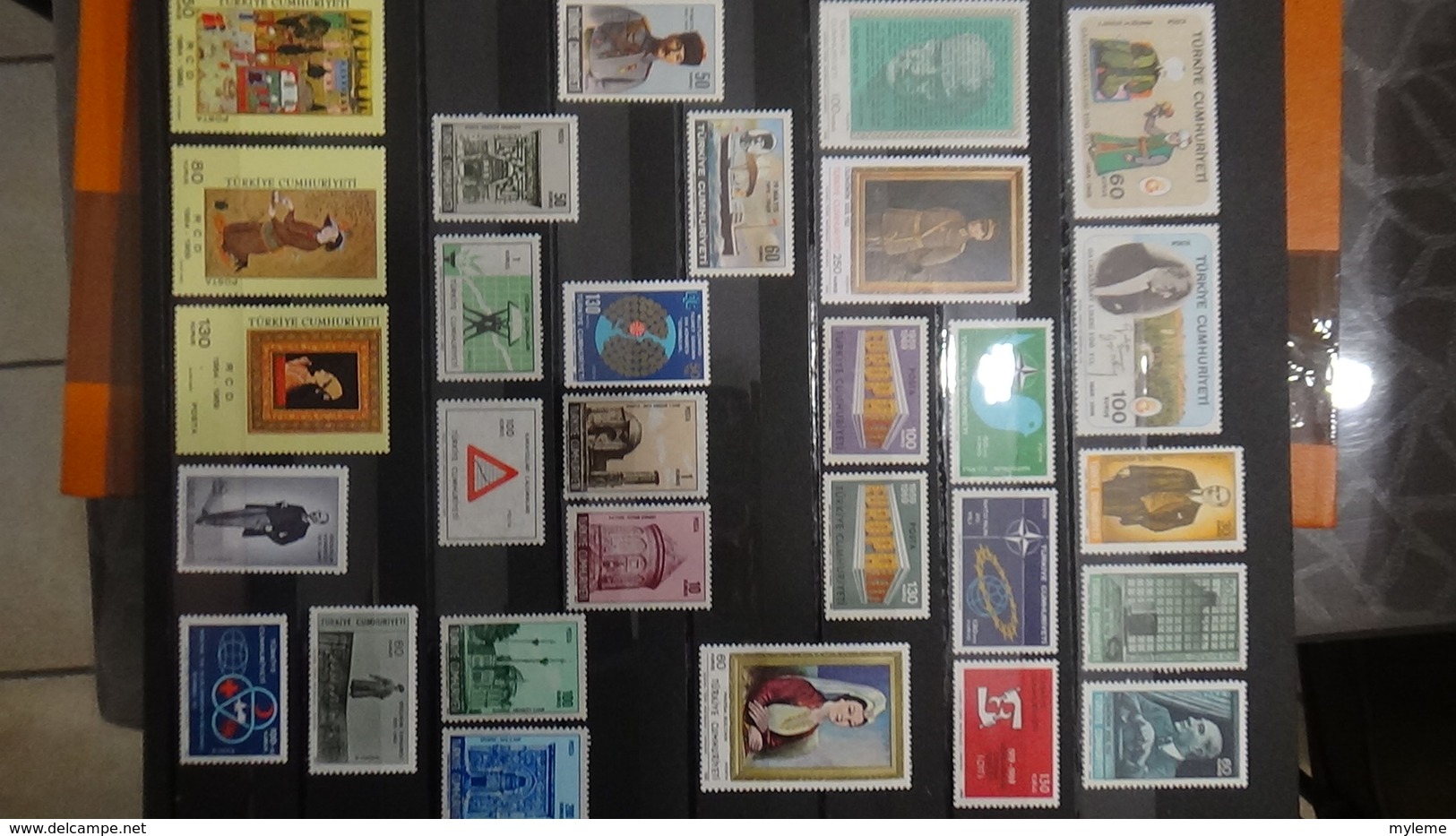 Collection de TURQUIE timbres et blocs **.  Très sympa !!!