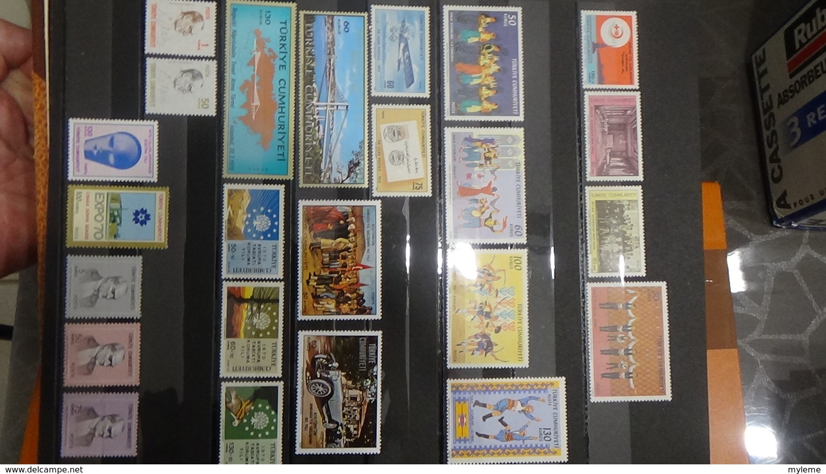 Collection de TURQUIE timbres et blocs **.  Très sympa !!!