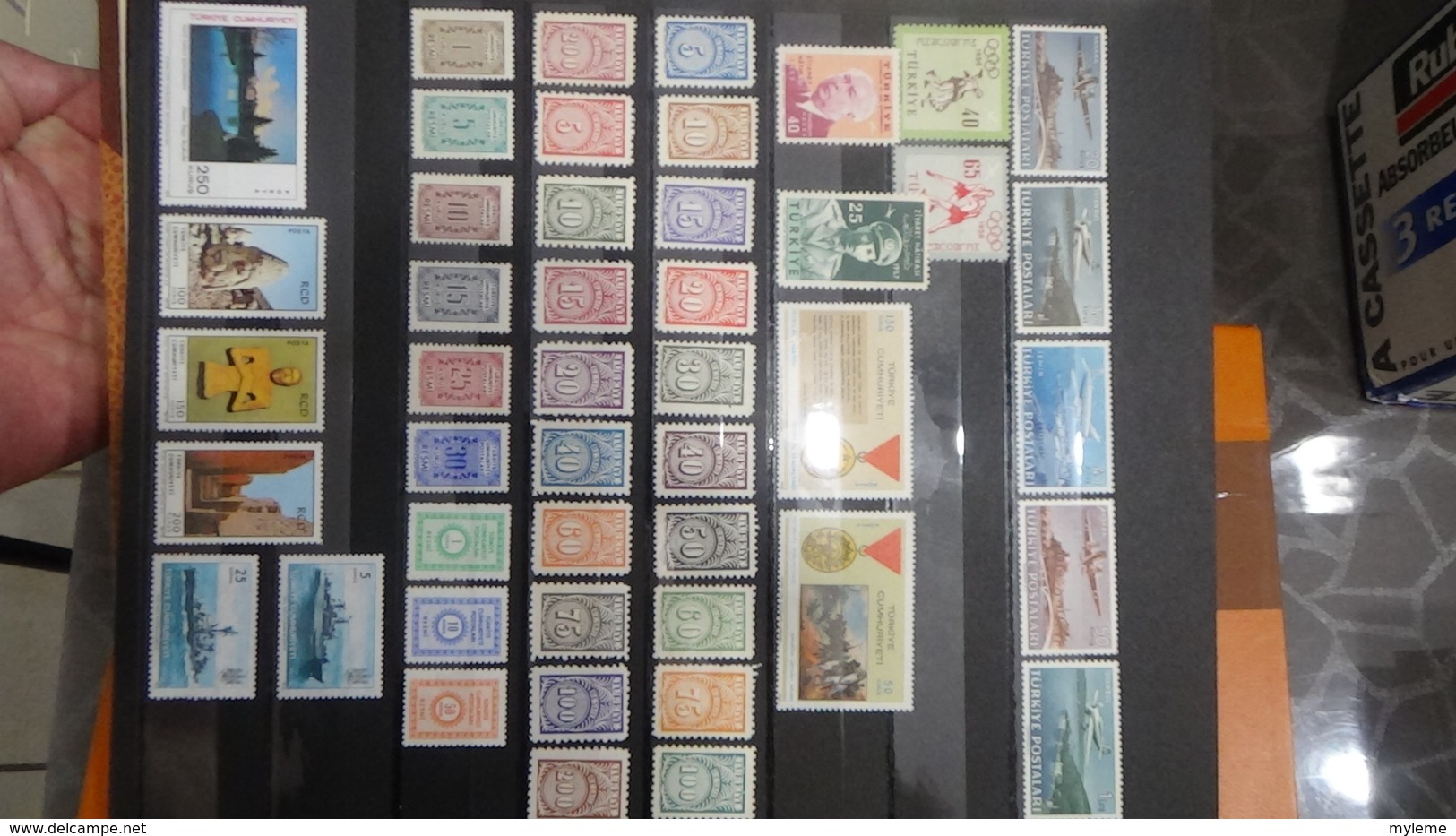 Collection de TURQUIE timbres et blocs **.  Très sympa !!!